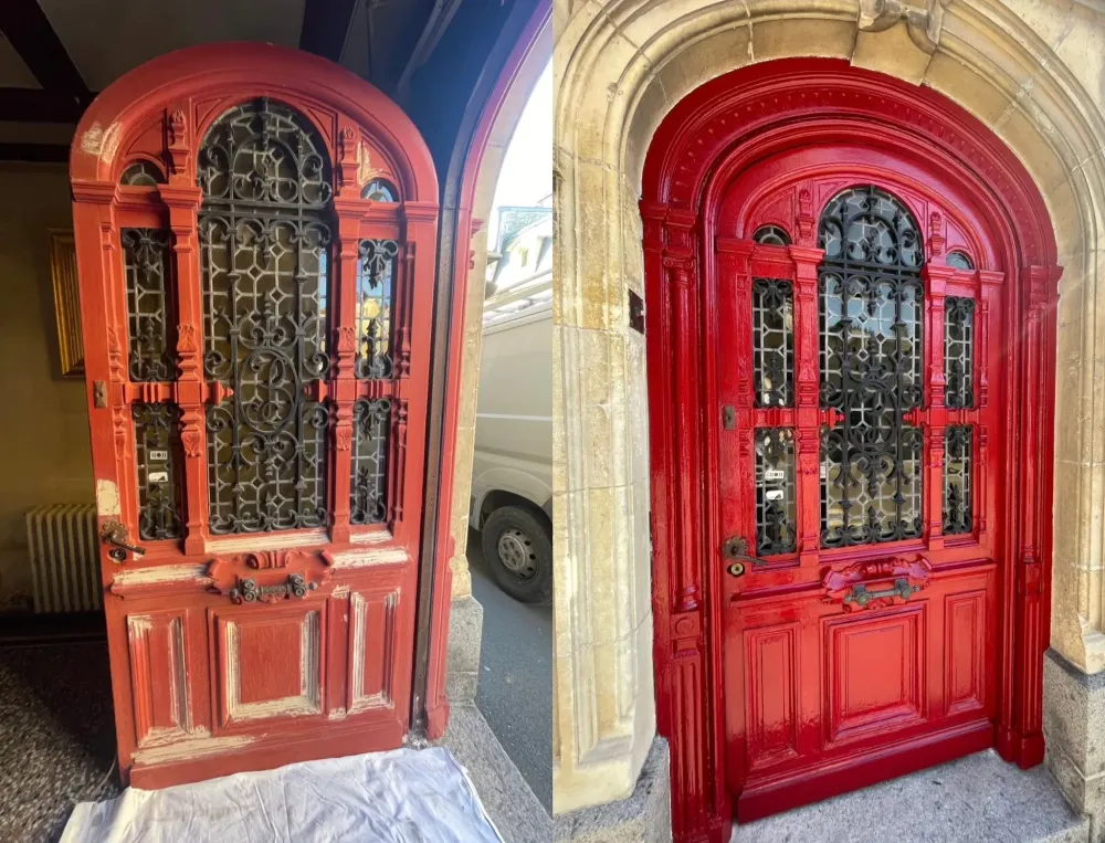 Peinture extérieure à Villers-Bocage