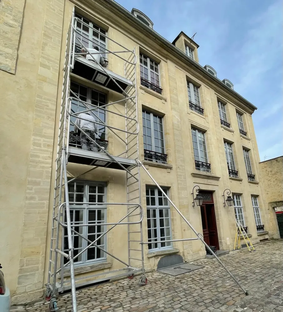 Rénovation de façade à Villers-Bocage